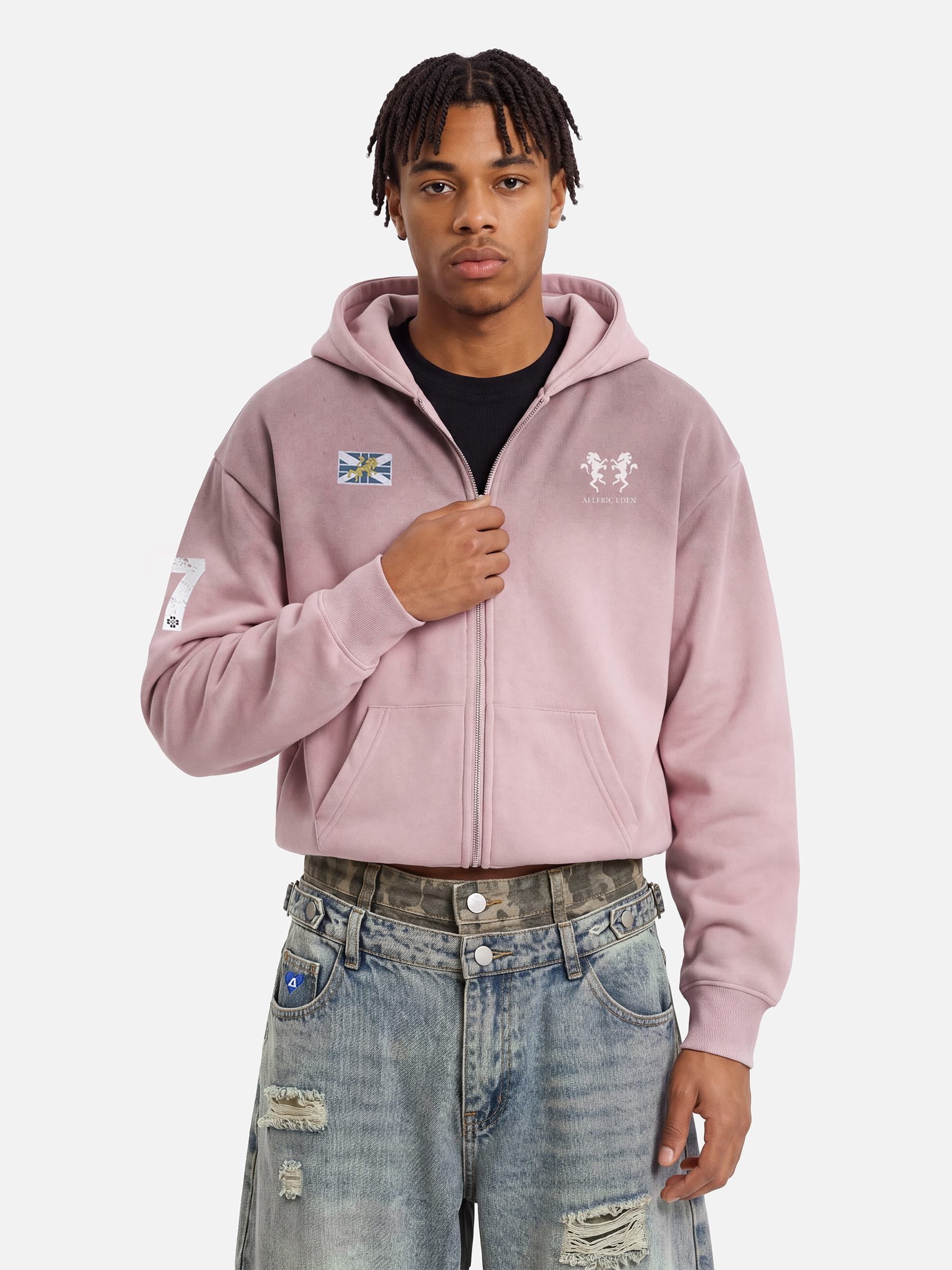 Aelfric Eden Boxy 77 Zip Up Hoodie – Aelfric eden