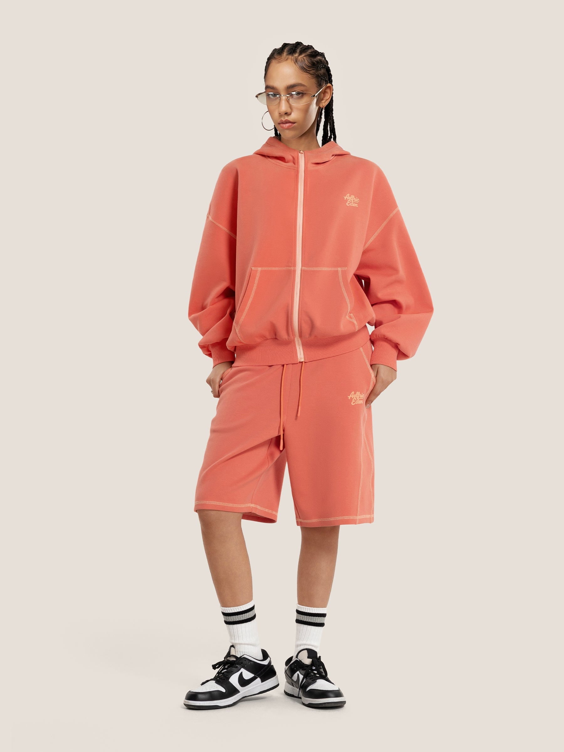 Cloud Boxy Sweat Set