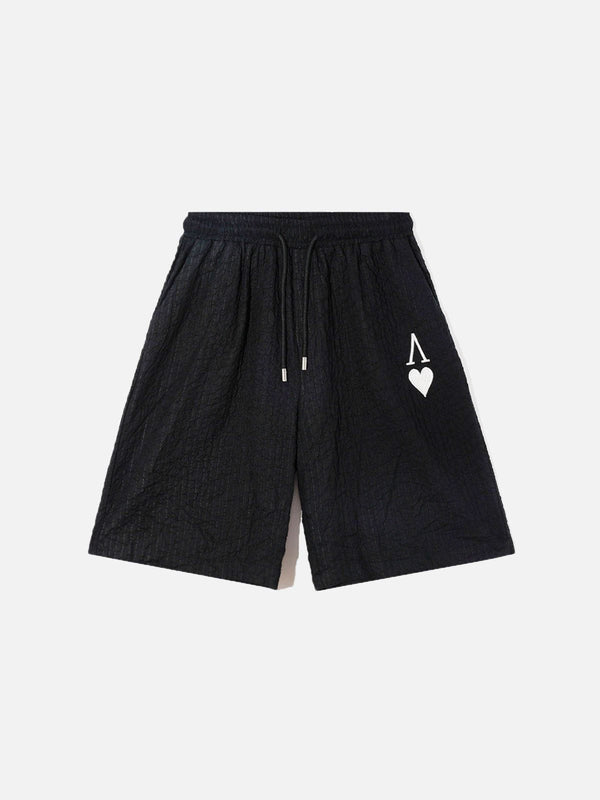 Aelfric Eden Love & Peace Solid Texture Shorts
