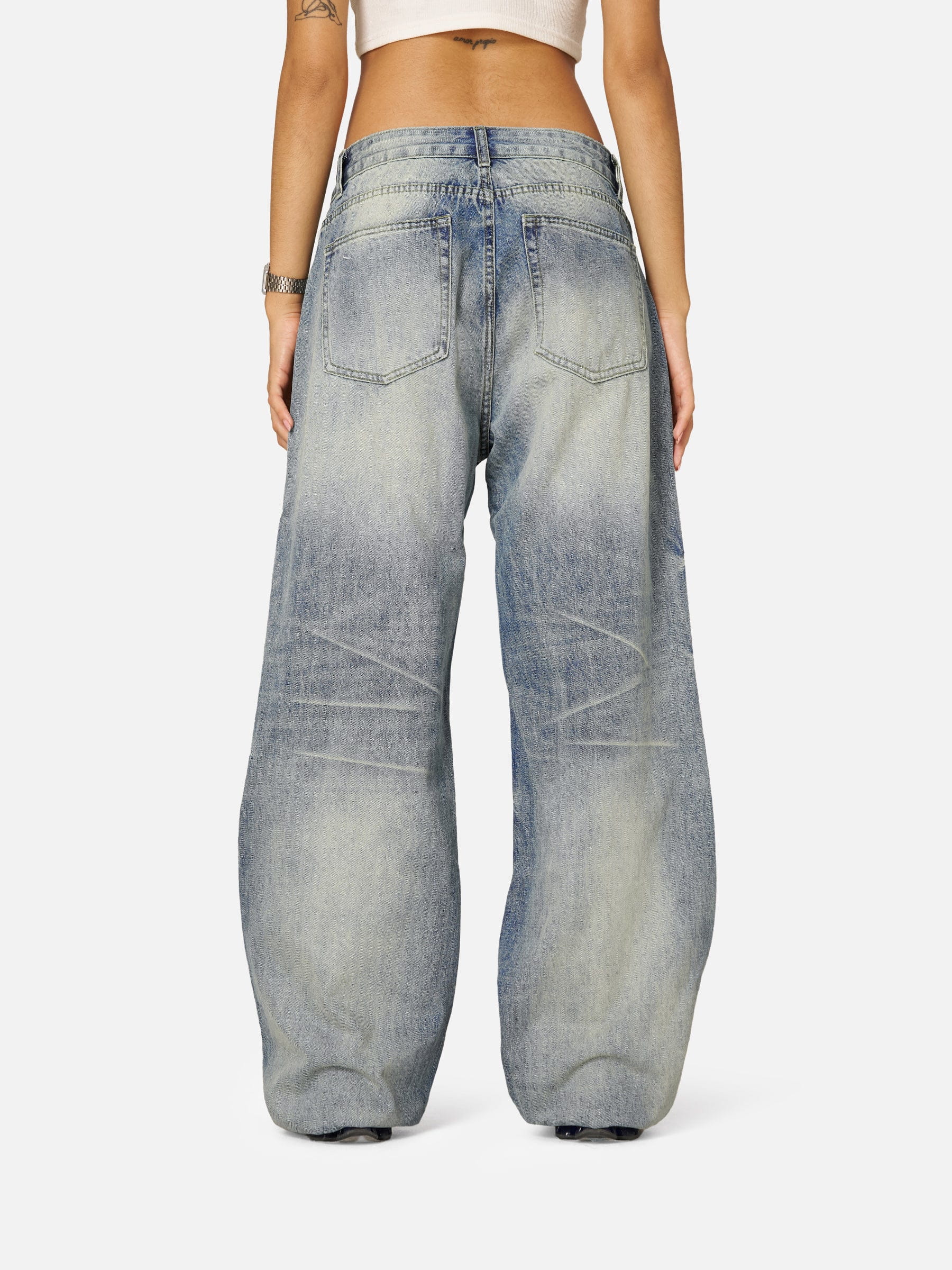 Aelfric Eden Fade Baaggy Jeans – Aelfric eden
