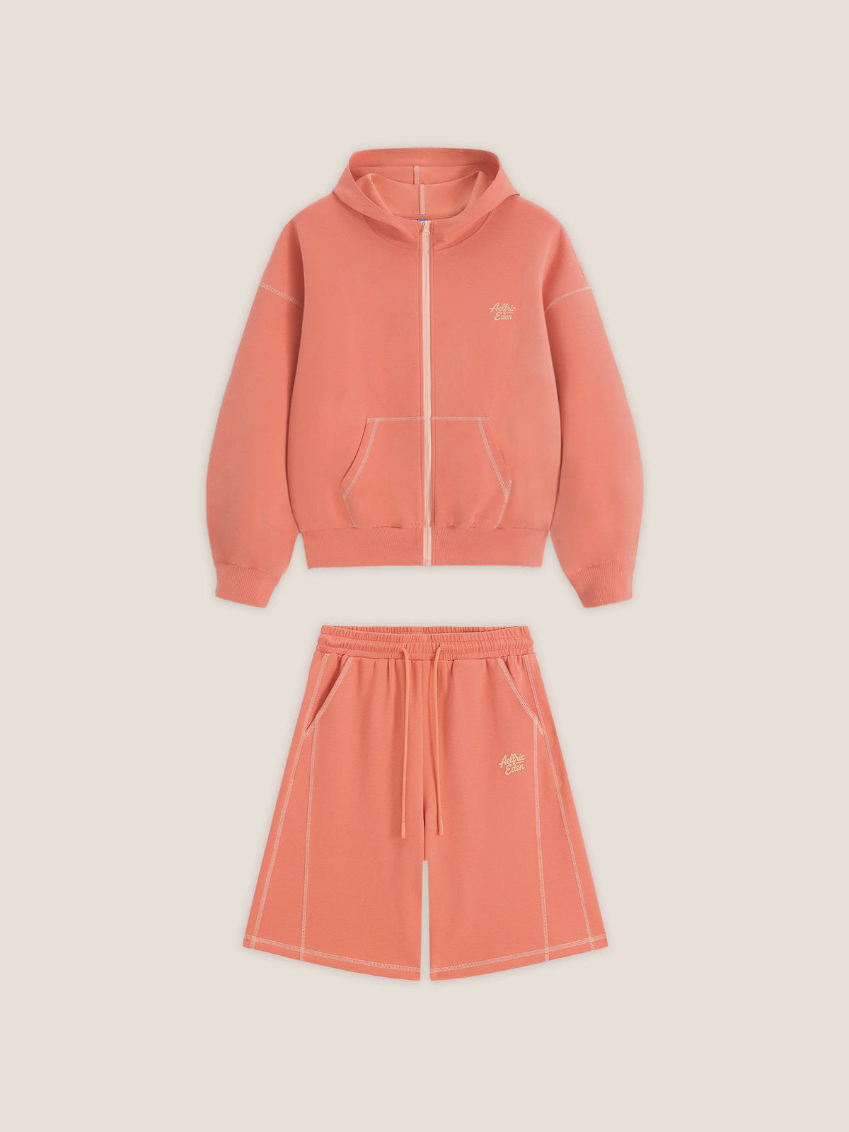 Cloud Boxy Sweat Set