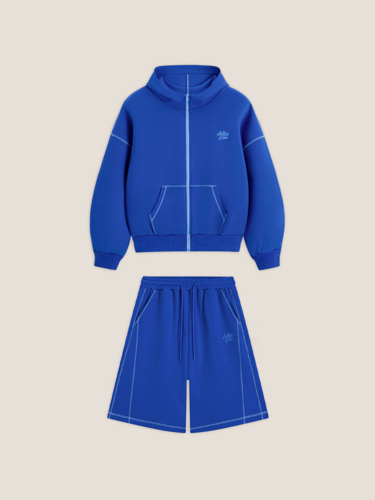 Cloud Boxy Sweat Set