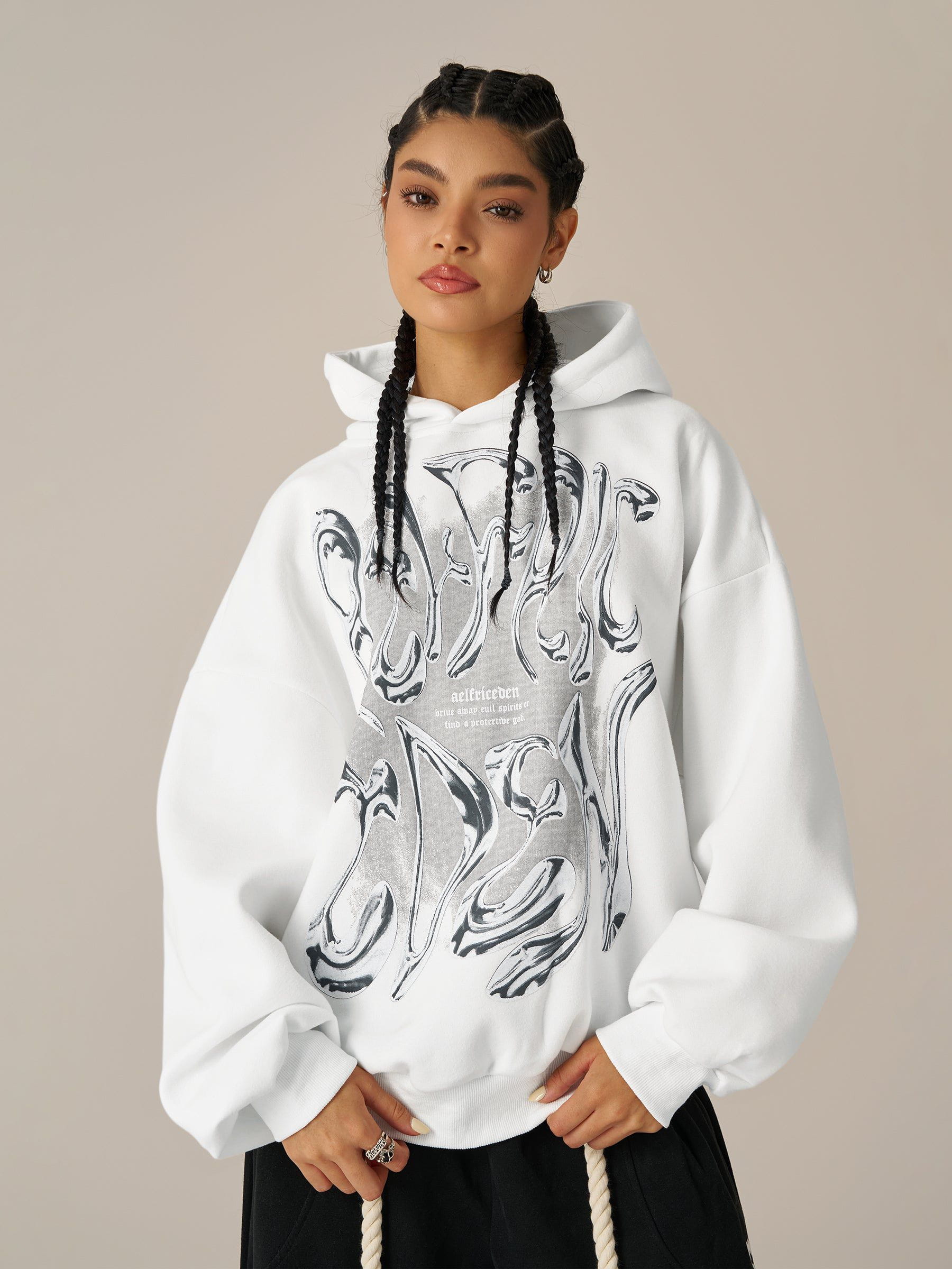 Aelfric Eden Futuristic Liquid Metal Design Hoodie – Aelfric Aelfric Eden Futuristic Liquid Metal Design Hoodie – Aelfric
