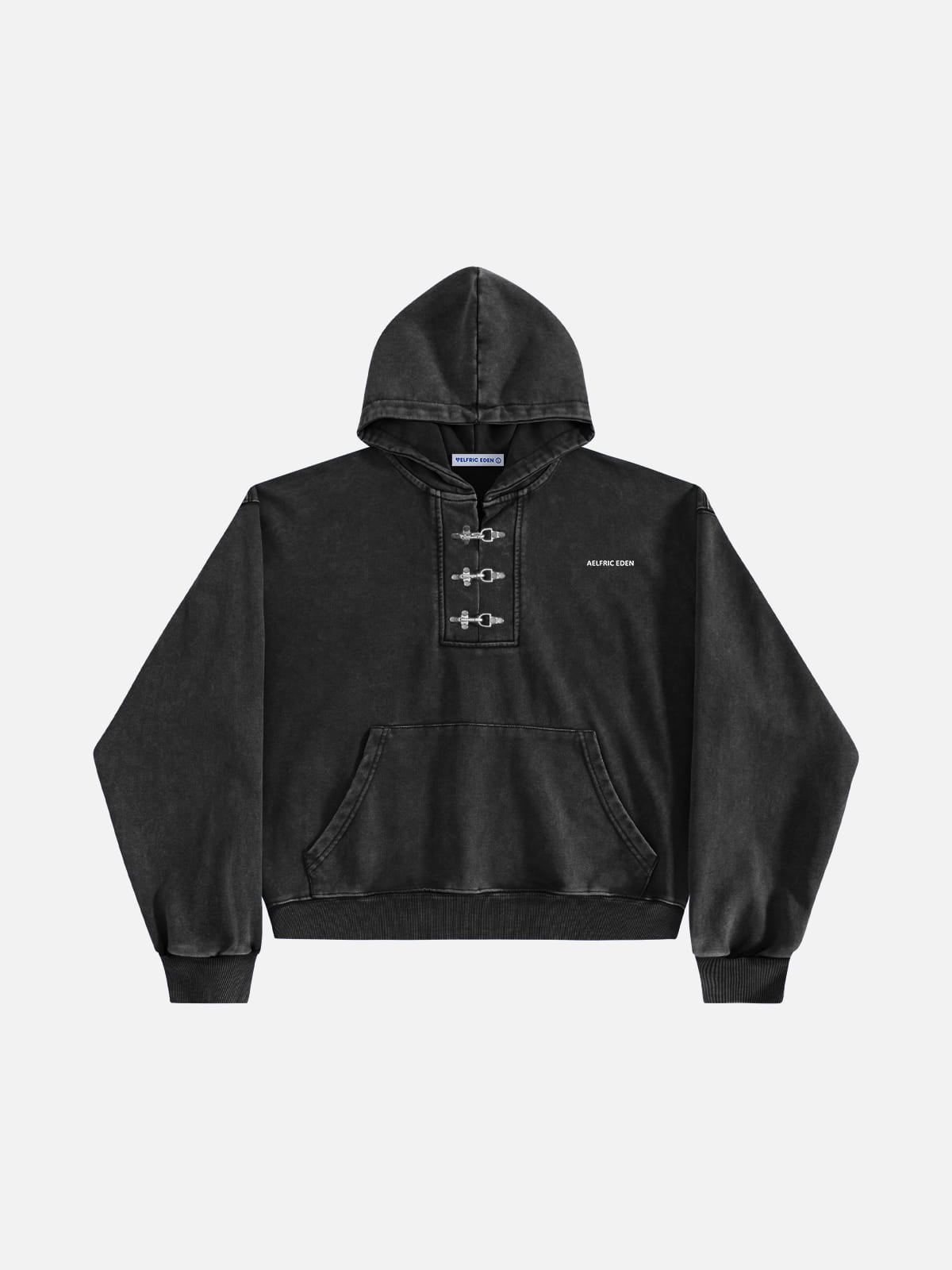 Aelfric Eden Boxy Metal Toggle Pullover Hoodie – Aelfric eden