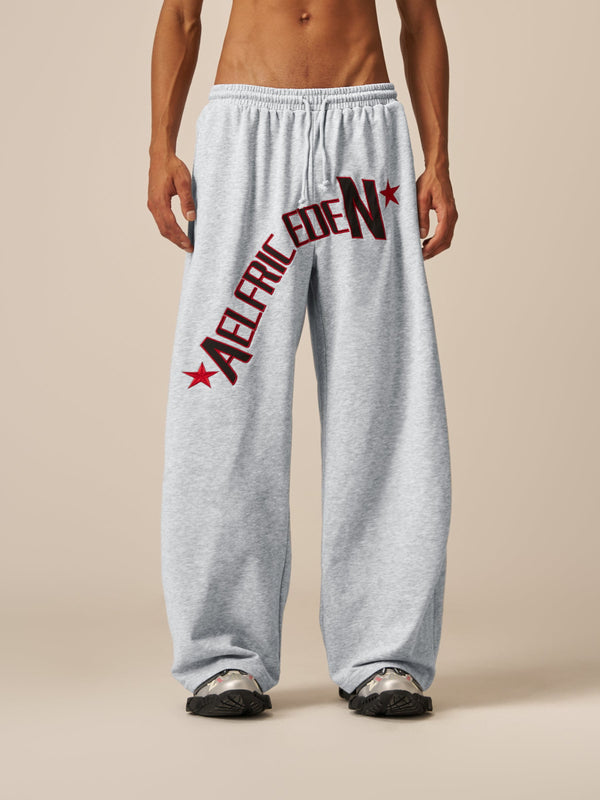 Aelfric Eden Embroidery Baggy Sweatpants