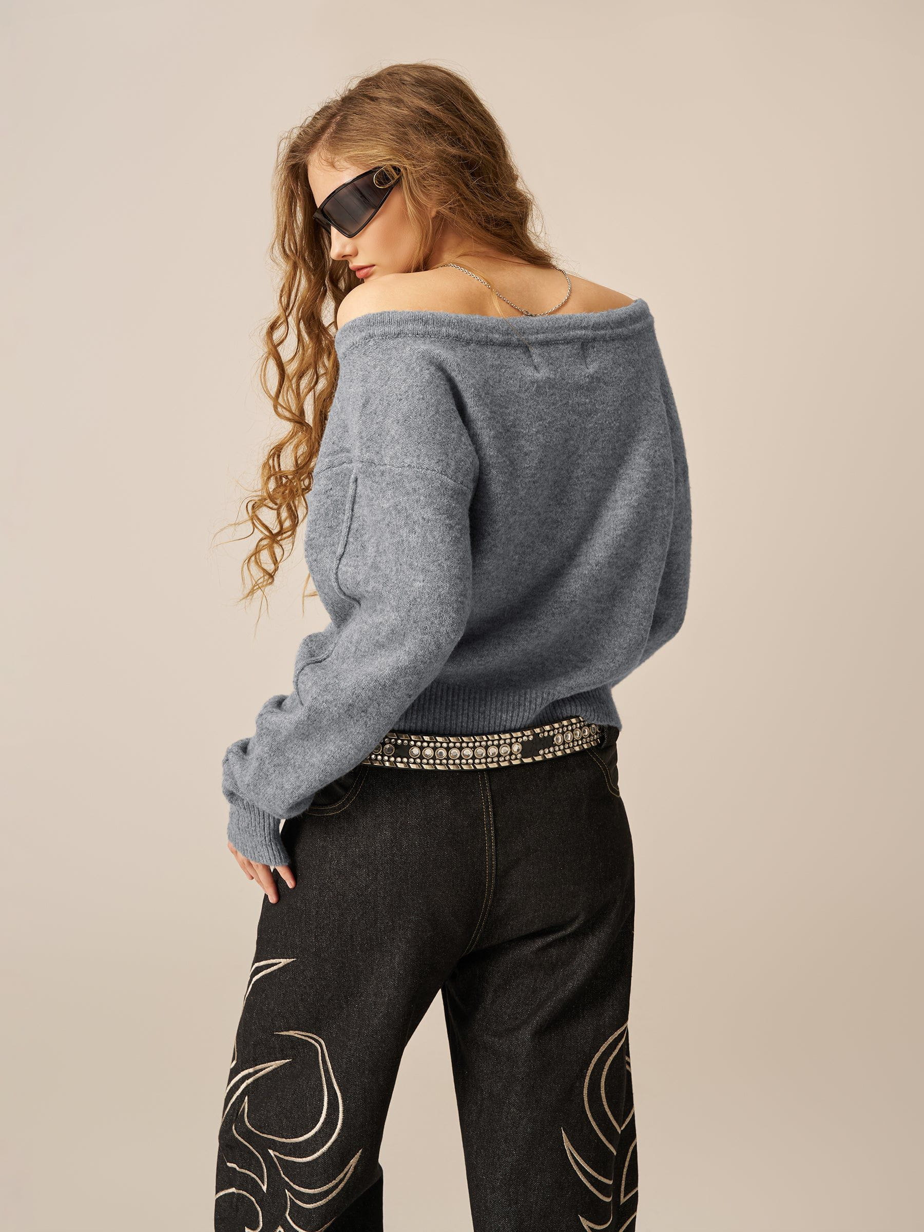 Aelfric Eden Off-the Shoulder Cardigan – Aelfric eden