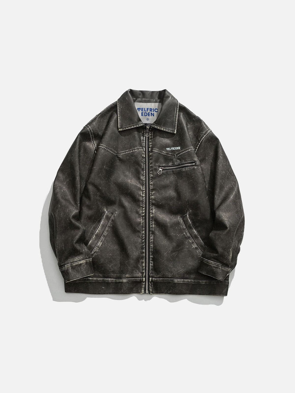 Aelfric Eden Washed Faux Leather Jacket – Aelfric eden