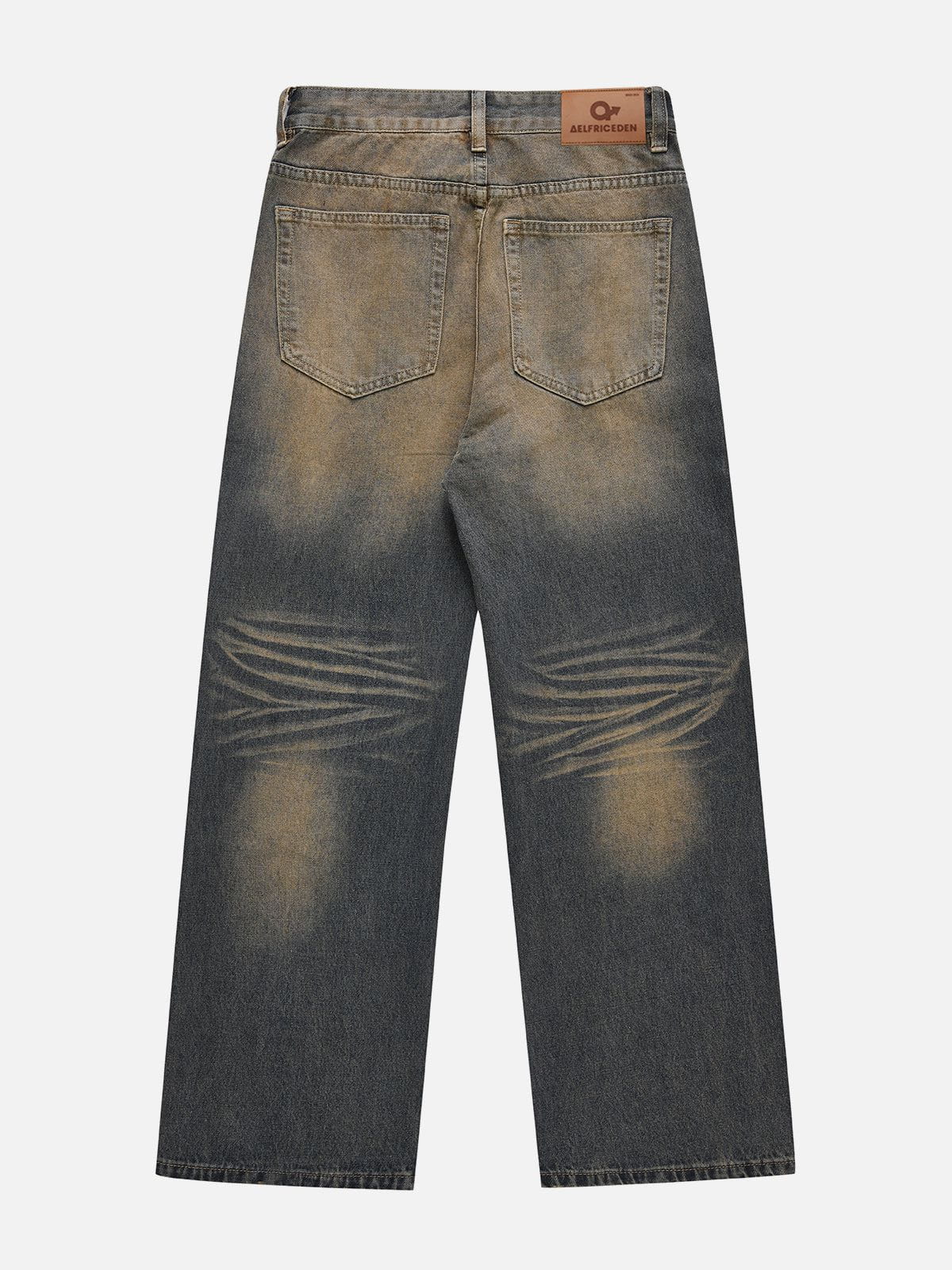 Aelfric Eden Mud Dyeing Washed Jeans