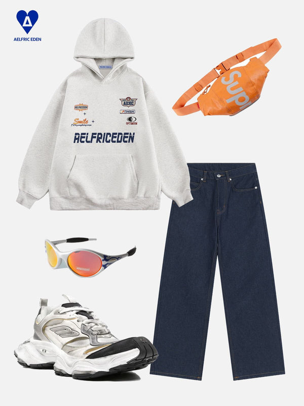 Aelfric Eden Basic Raw Bootcut Jeans