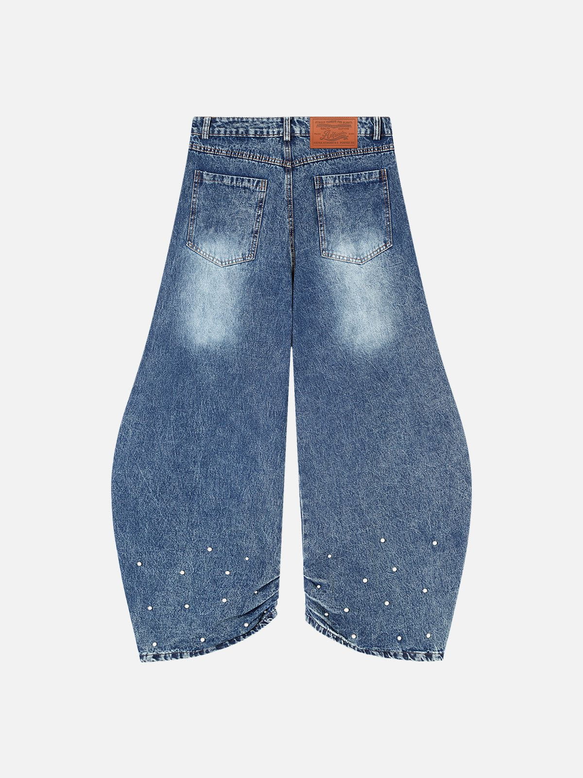 Aelfric Eden Splash Ink Super Baggy Barrel Jeans