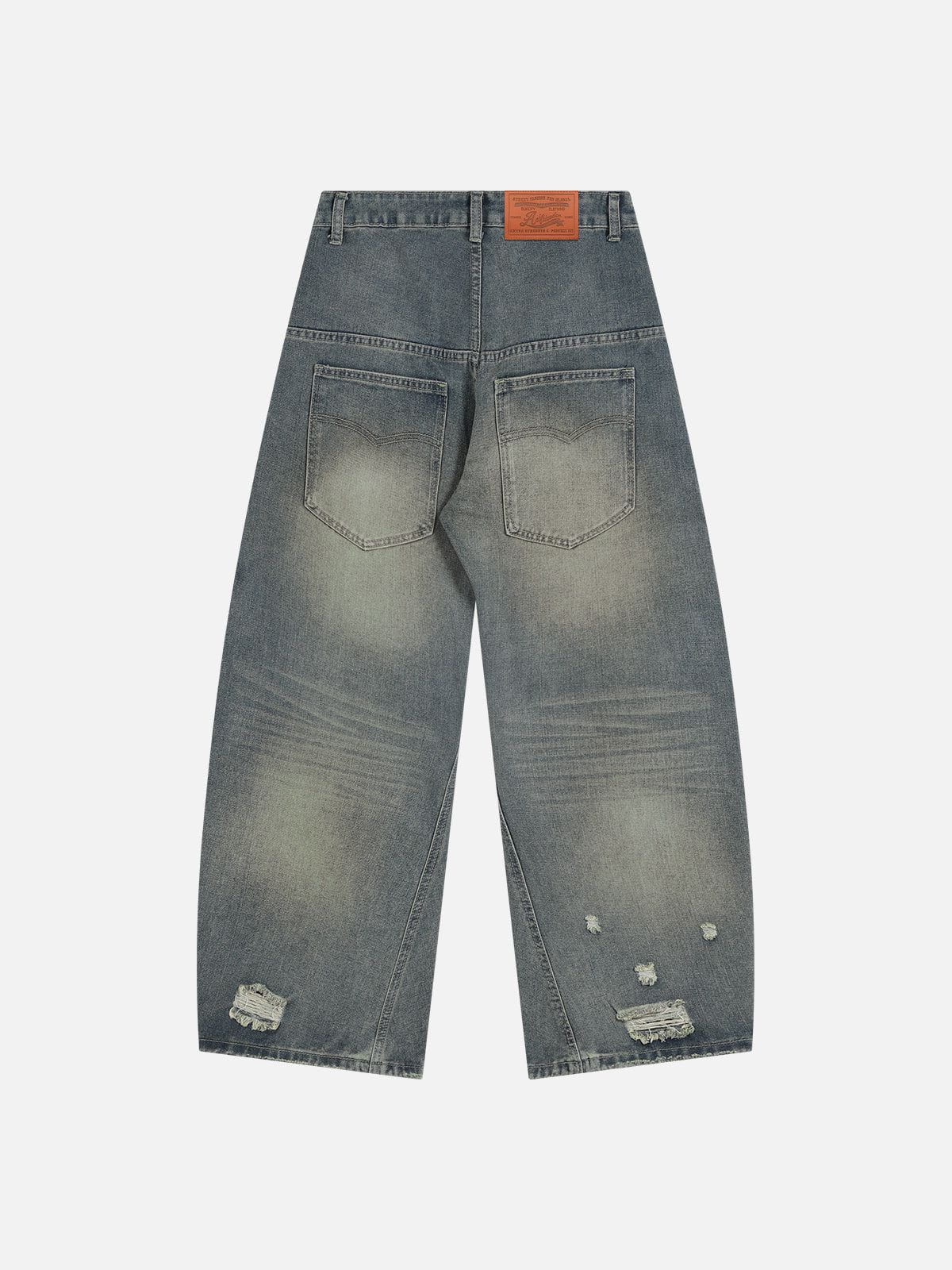 Aelfric Eden Distressed Super Baggy Barrel Jeans
