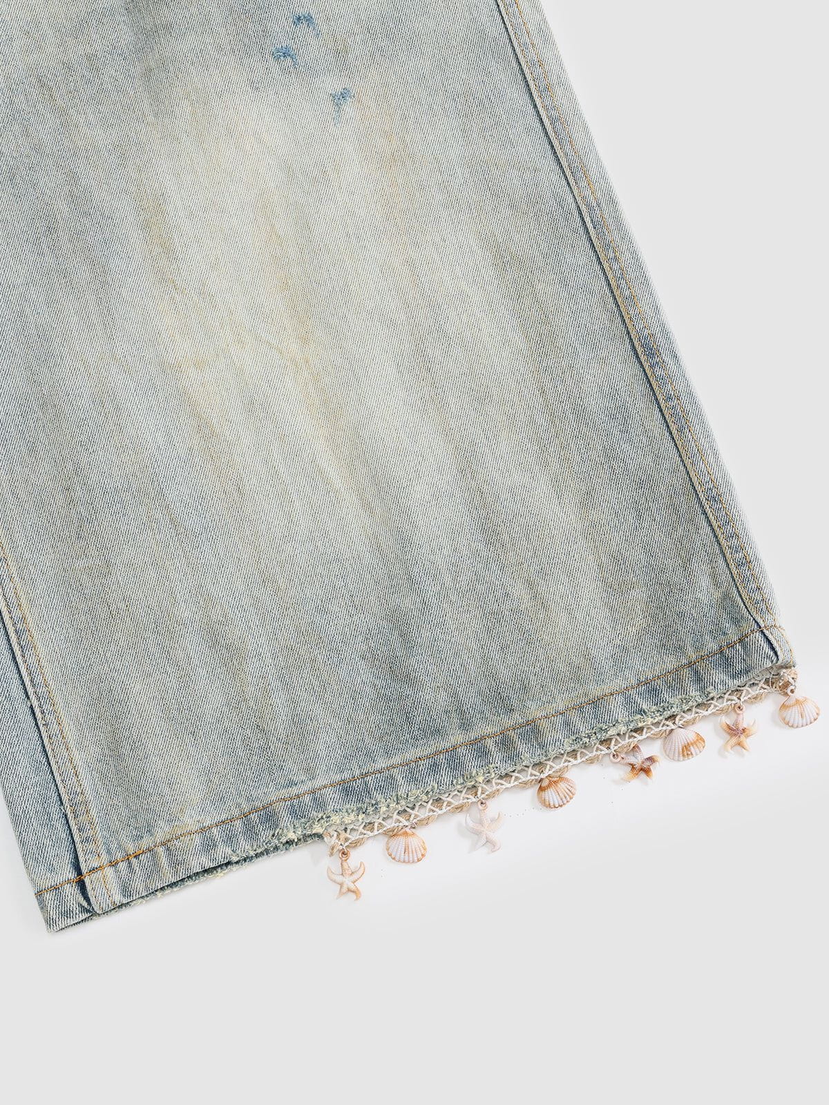 Aelfric Eden Shellfish Washed Longline Jorts