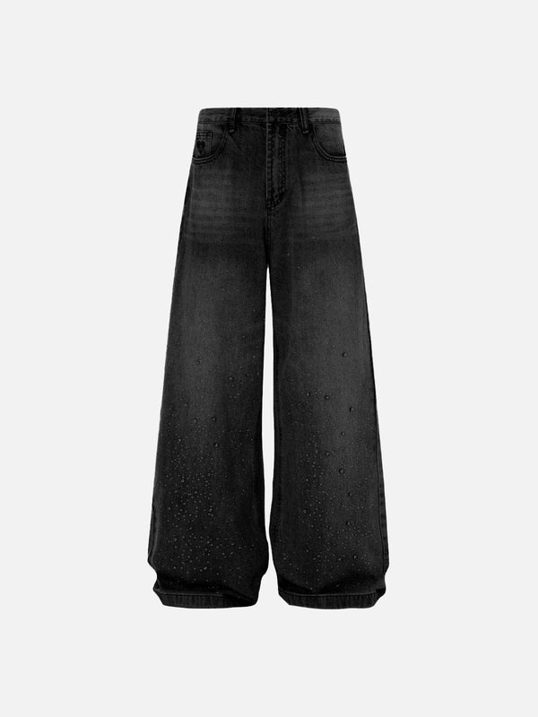 Aelfric Eden Rhinestone Baggy Jeans