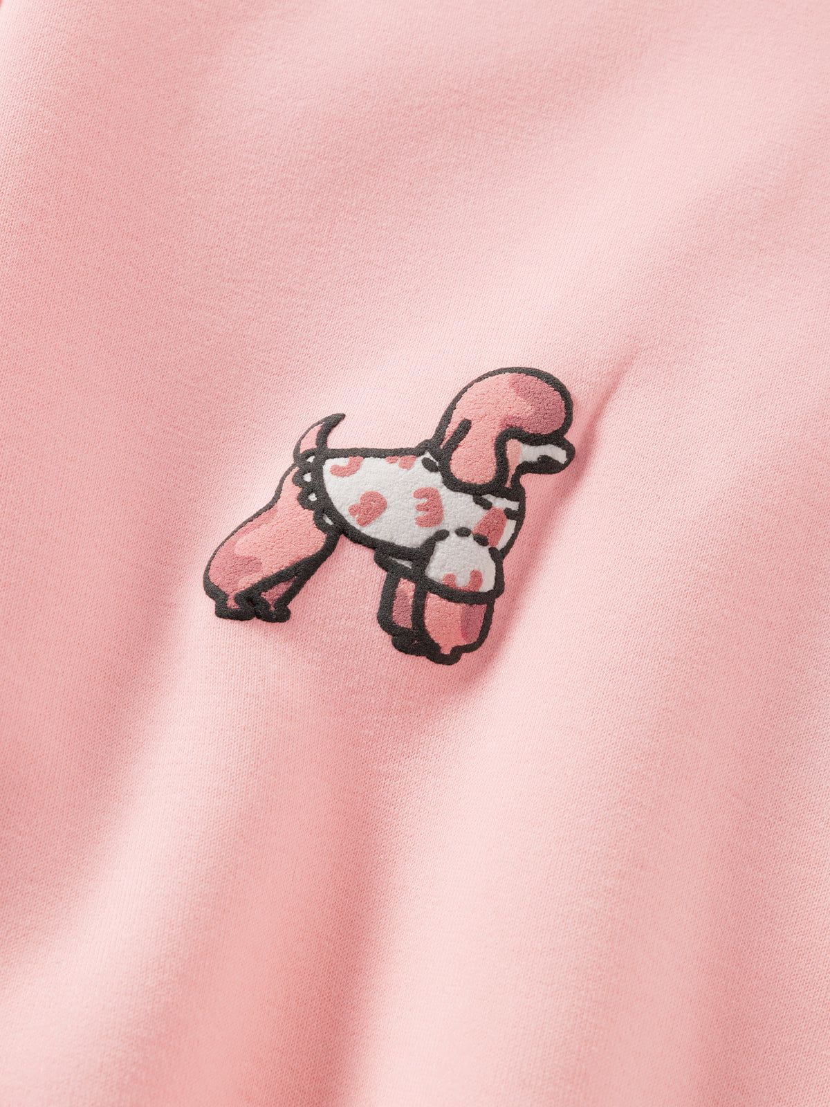 Aelfric Eden Cute Poodle Cropped Pullover Hoodie