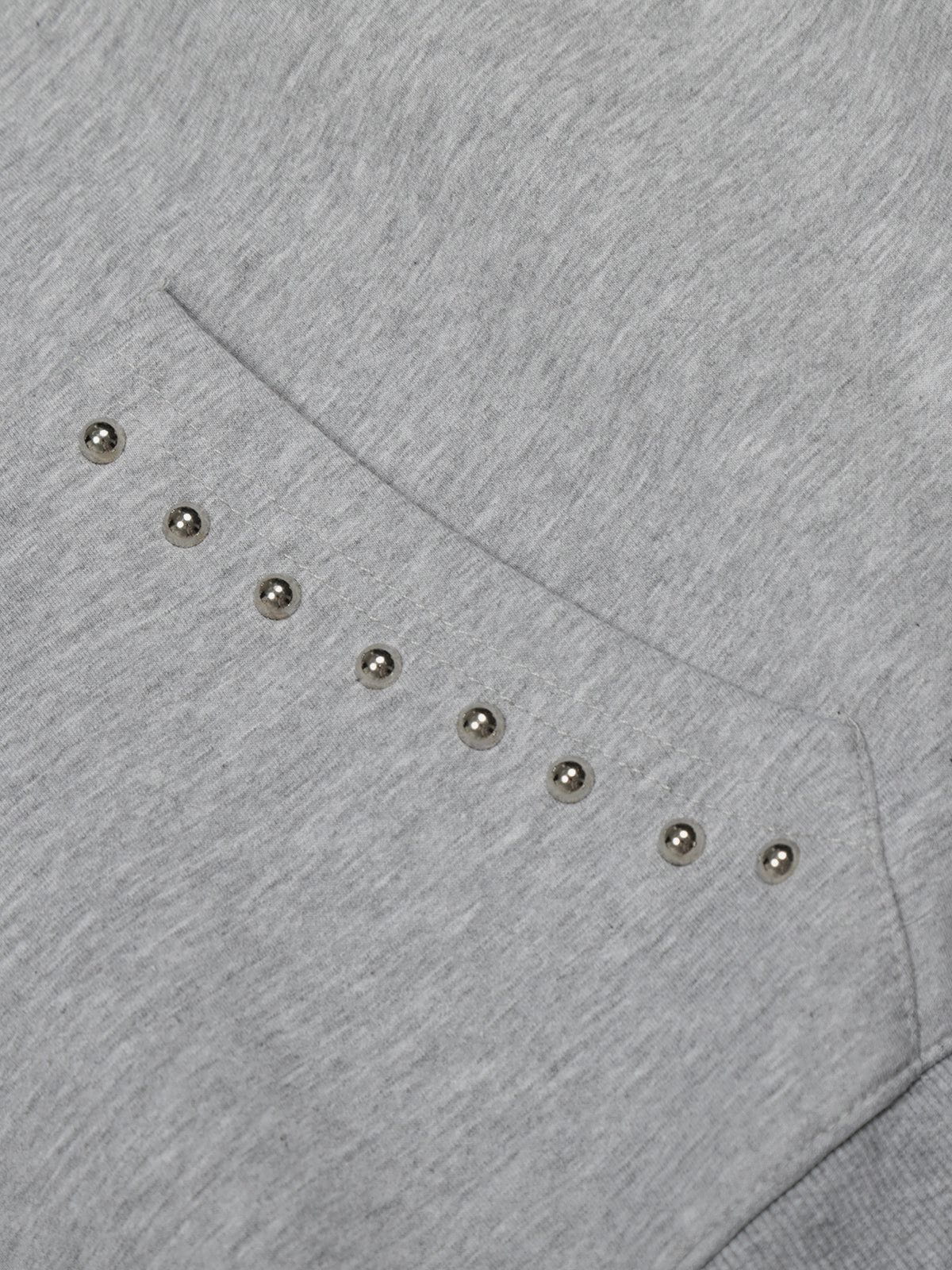 Aelfric Eden Rivet Faux Fur Collar Half Zip Up Hoodie