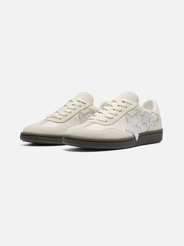 Triple Star Embroidery Gum Sole Skate Shoes