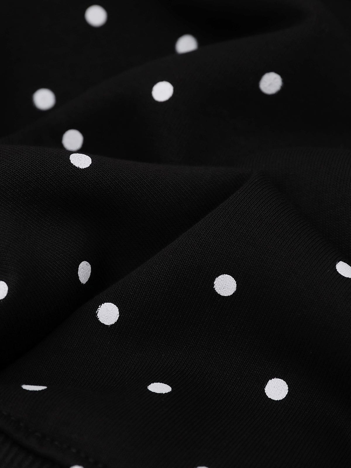 Aelfric Eden Polka Dot Zip Up Hoodie