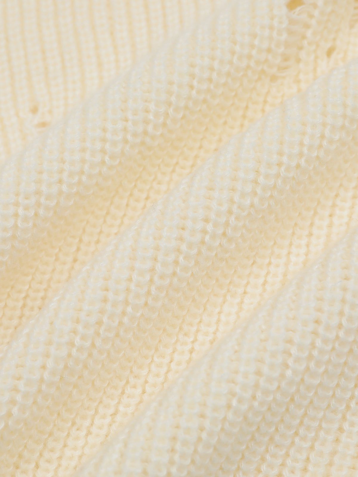 Aelfric Eden Cable Distressed Sweater