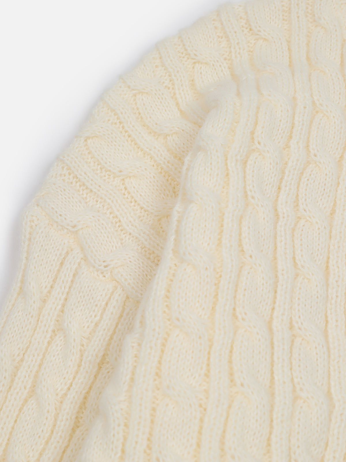 Aelfric Eden Cable Distressed Sweater