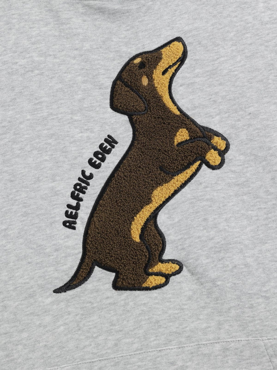 [Pre-Order] Aelfric Eden Hand Drawn Dachshund Pullover Hoodie