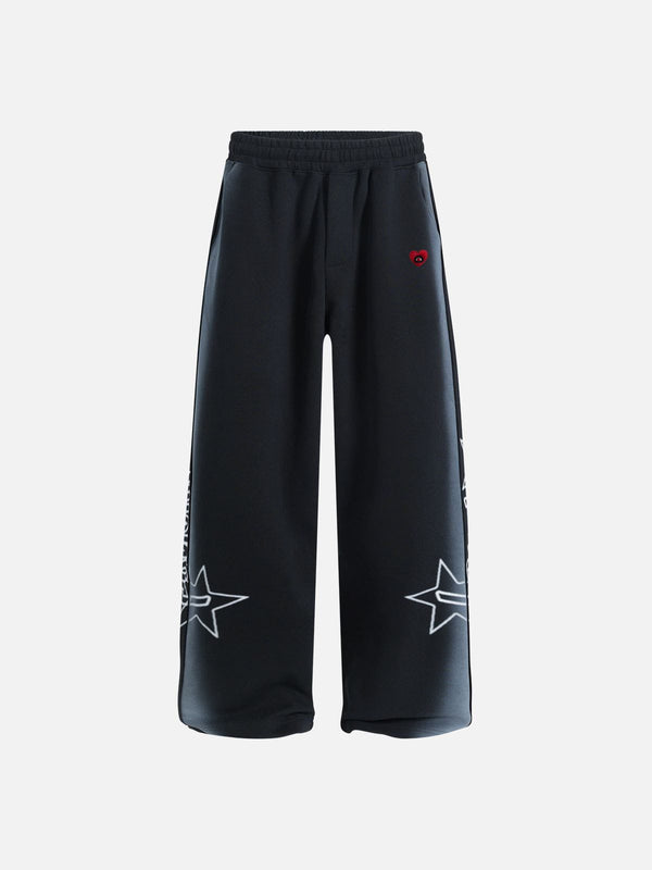 Aelfric Eden Ink Splash Star Baggy Sweatpants