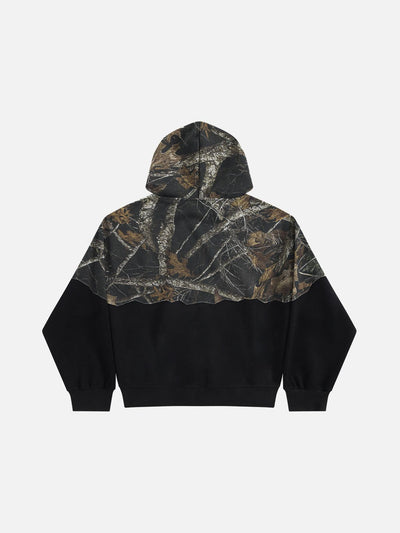 [Pre-Order] Aelfric Eden CAMO Graffiti Patchwork Pullover Hoodie