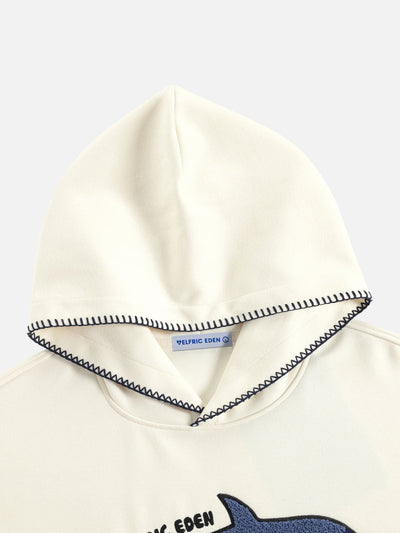 Aelfric Eden Boxy Whale Pullover Hoodie