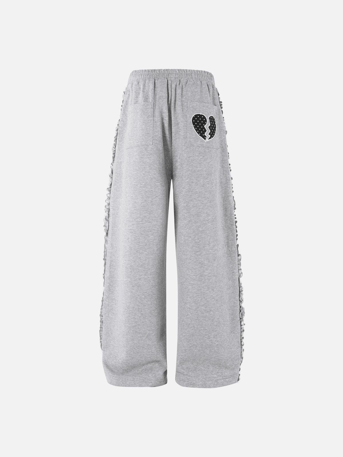 Aelfric Eden Ruffle Trim Baaggy Sweatpants