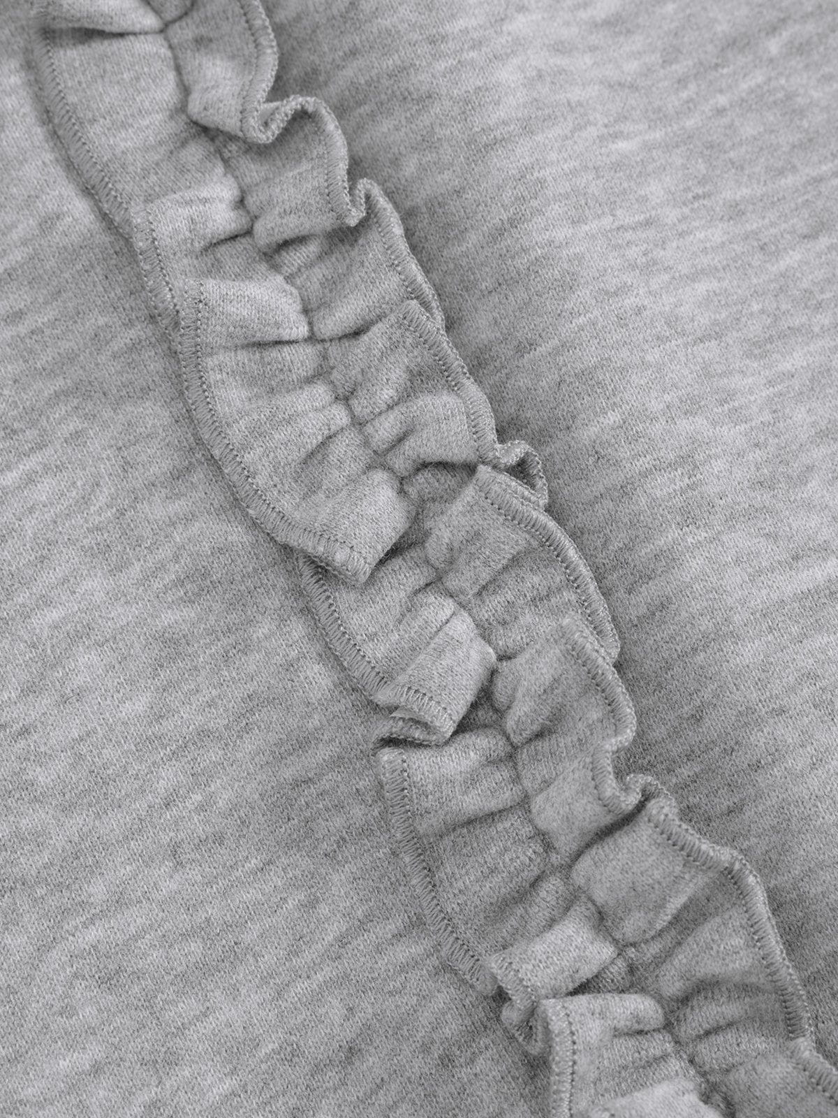 Aelfric Eden Ruffle Trim Baaggy Sweatpants