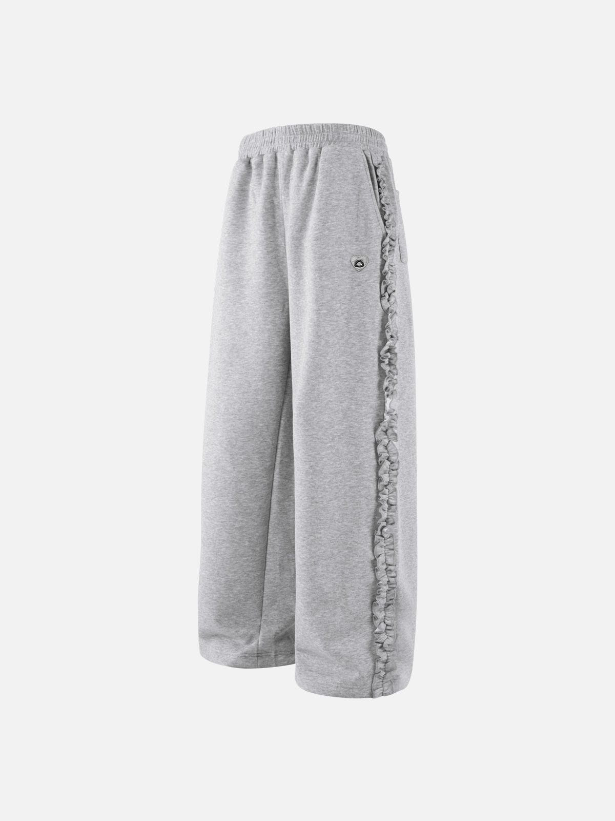 Aelfric Eden Ruffle Trim Baaggy Sweatpants