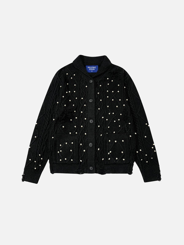 Aelfric Eden Pearl Distressed Cardigan