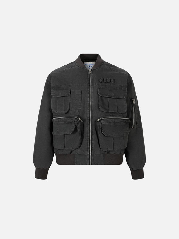 Aelfric Eden Multi Pocket Bomber Jacket