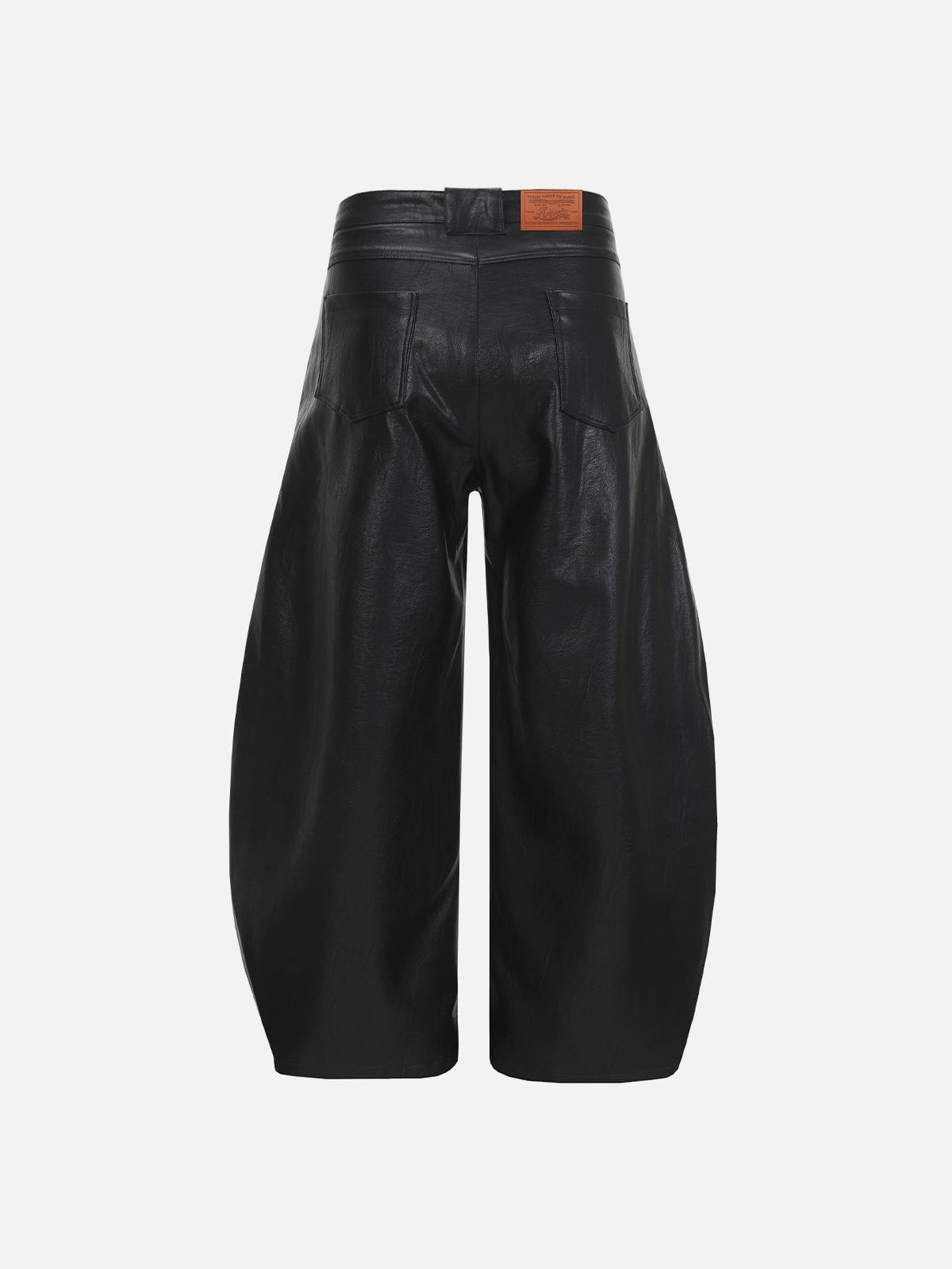 Aelfric Eden Faux Leather Baaggy Barrel Pants