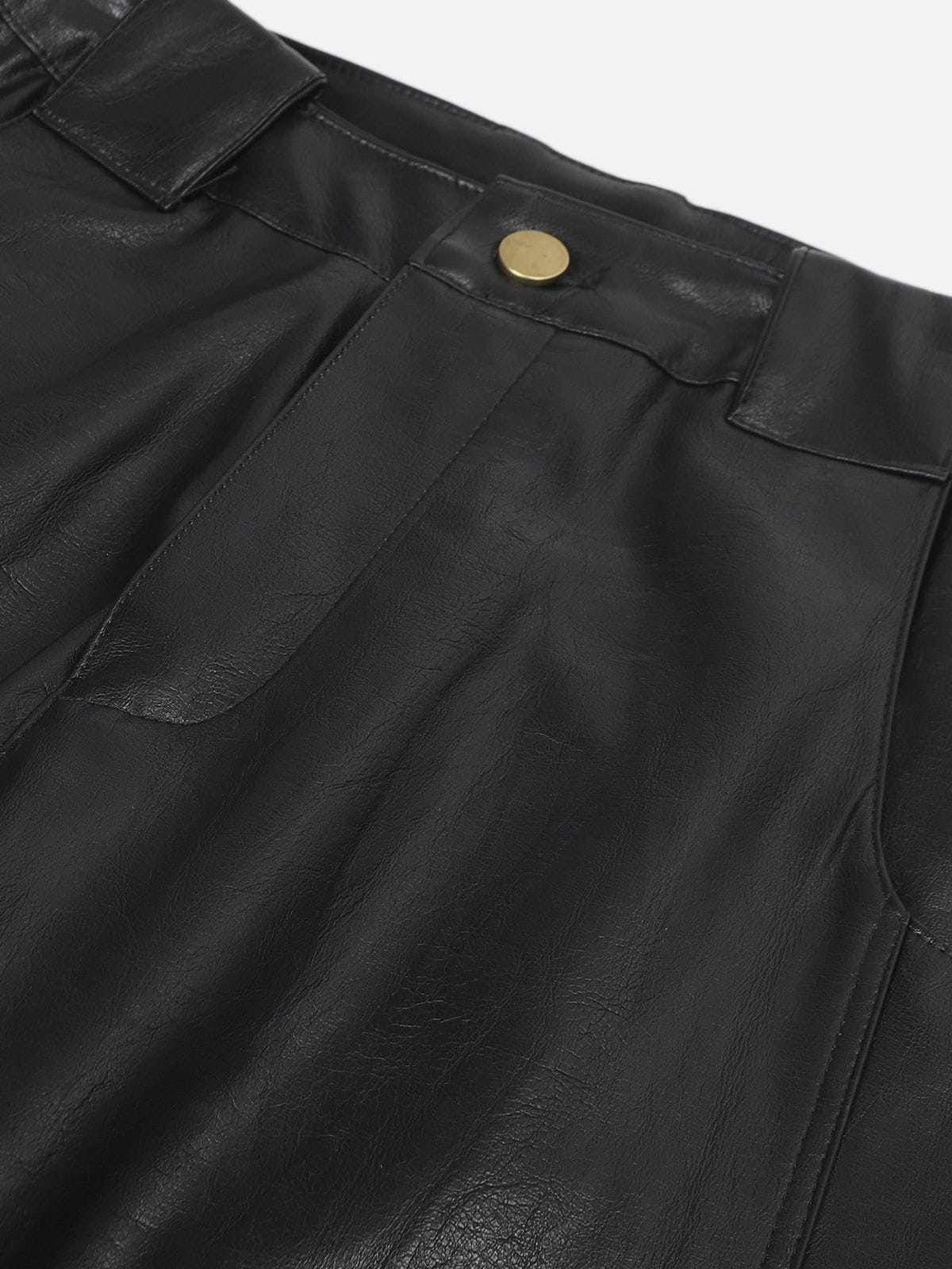 Aelfric Eden Faux Leather Baaggy Barrel Pants