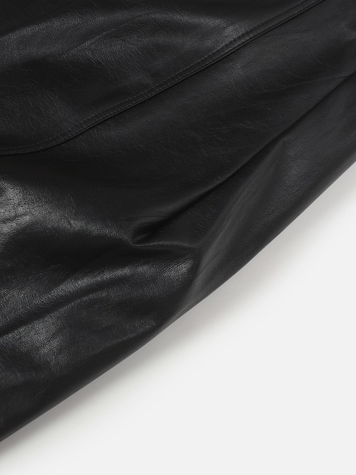 Aelfric Eden Faux Leather Baaggy Barrel Pants