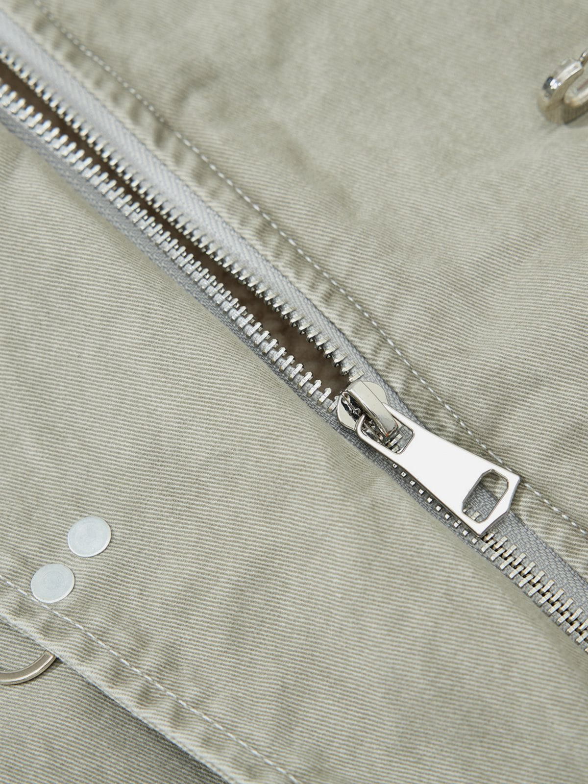 Aelfric Eden Fleece Metal Button Boxy Coat