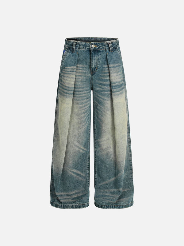 Aelfric Eden Whiskering Wrinkle Jeans