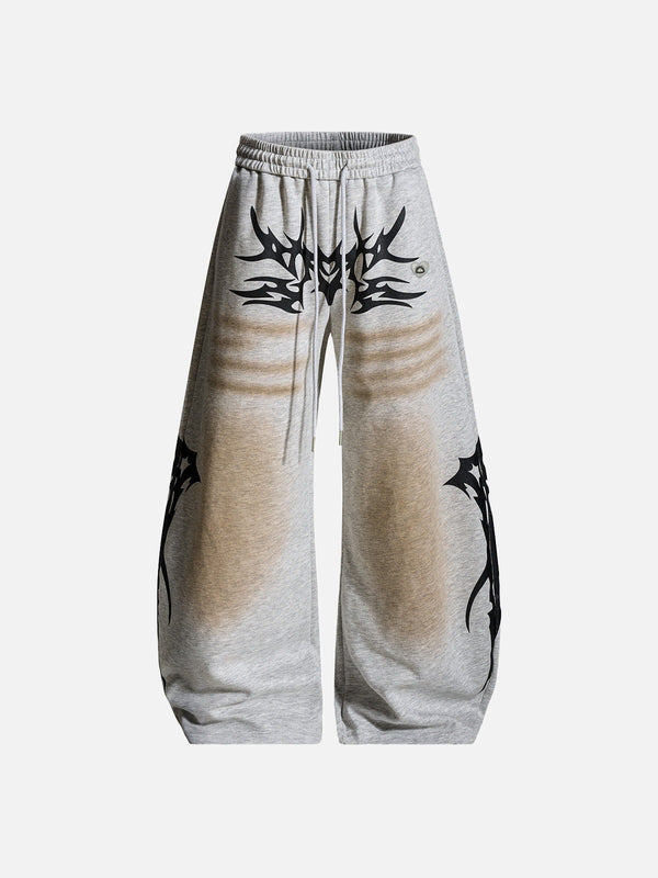 Aelfric Eden Whiskering Baggy Barrel Sweatpants