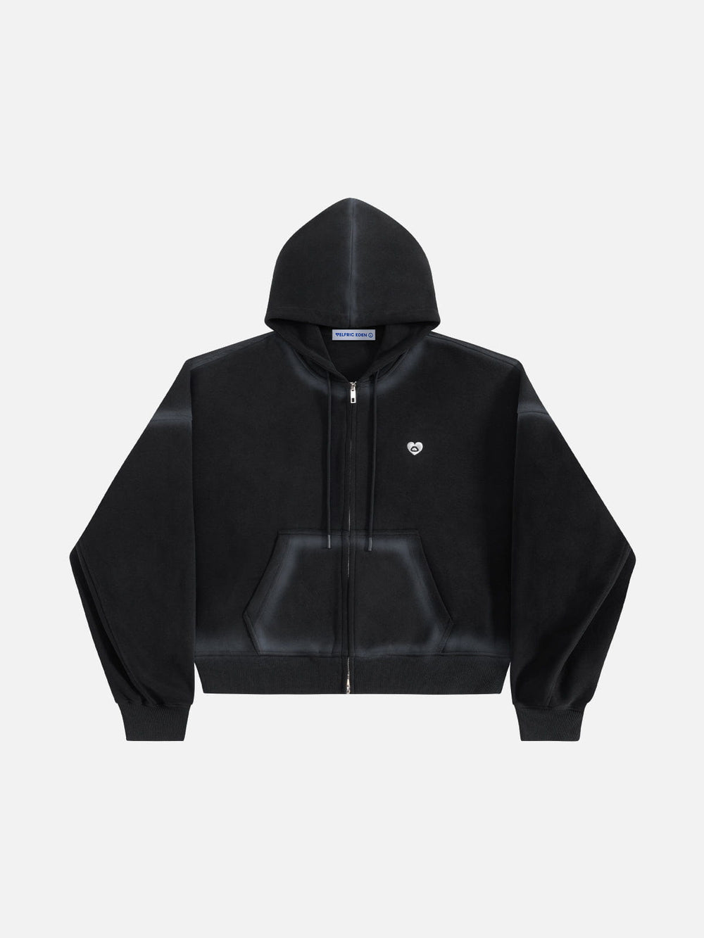 Aelfric Eden Boxy Washed Double Zip Up Hoodie – Aelfric eden