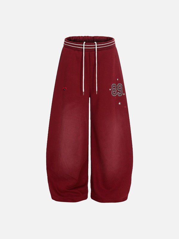 Aelfric Eden Number Baggy Barrel Sweatpants