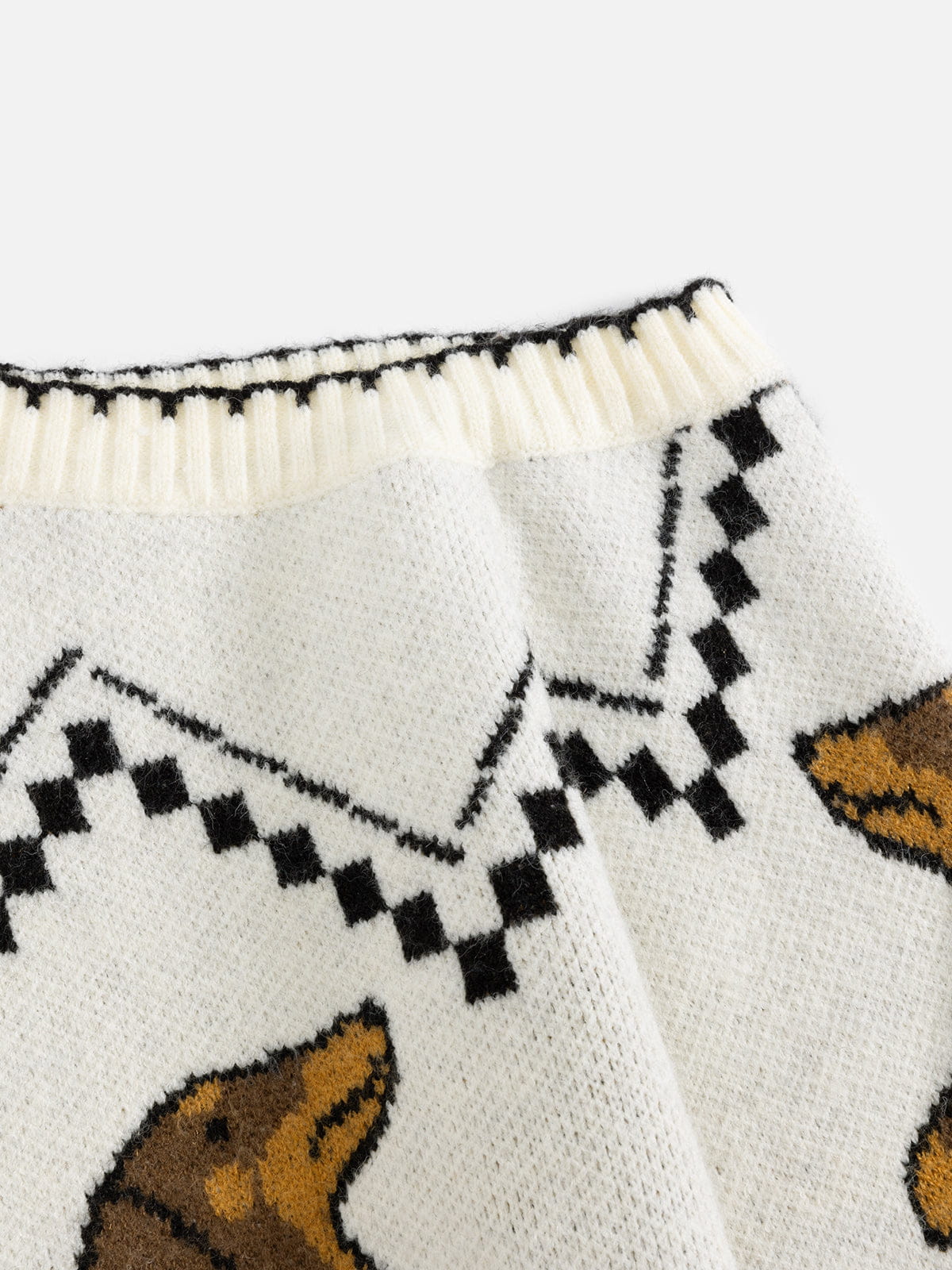 Aelfric Eden Dachshund Off-The-Shoulder Sweater