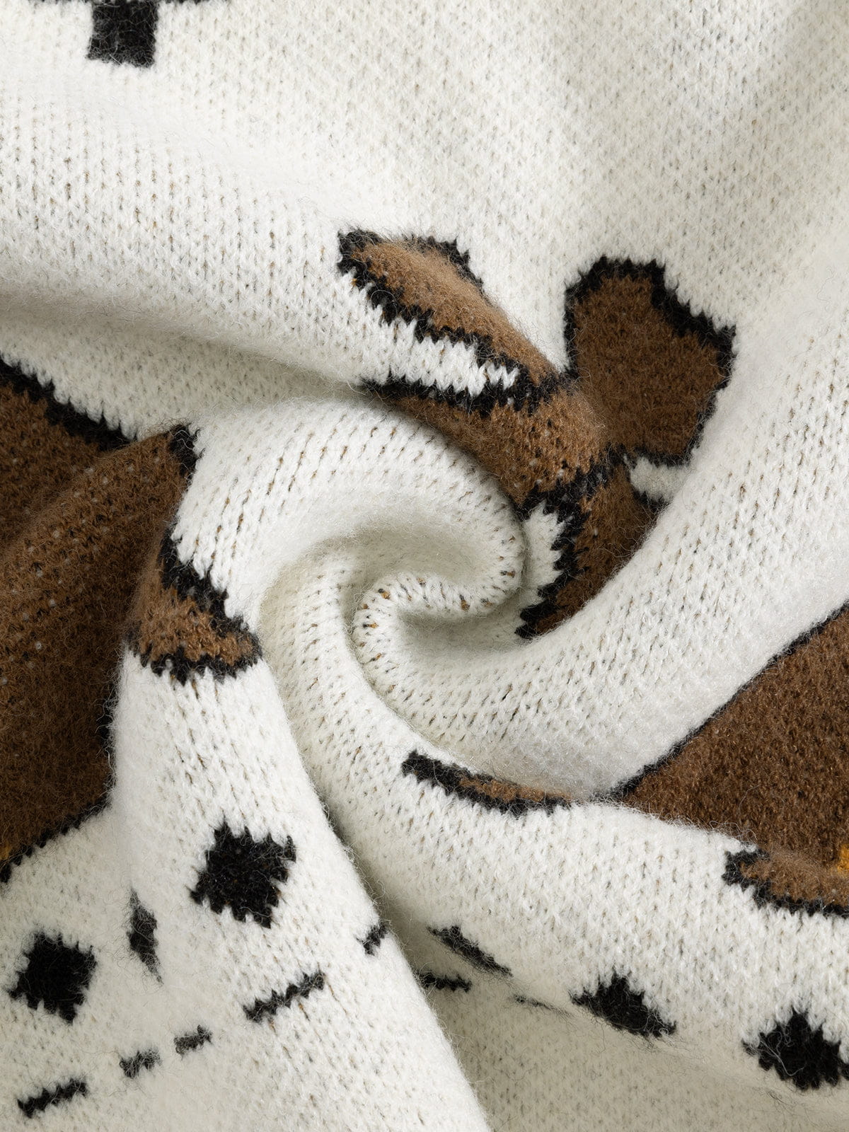 Aelfric Eden Dachshund Off-The-Shoulder Sweater