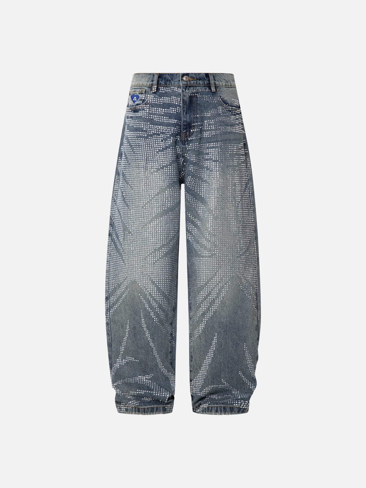 Aelfric Eden Rhinestone Baggy Jeans