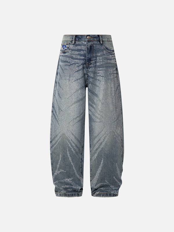 Aelfric Eden Rhinestone Baggy Jeans