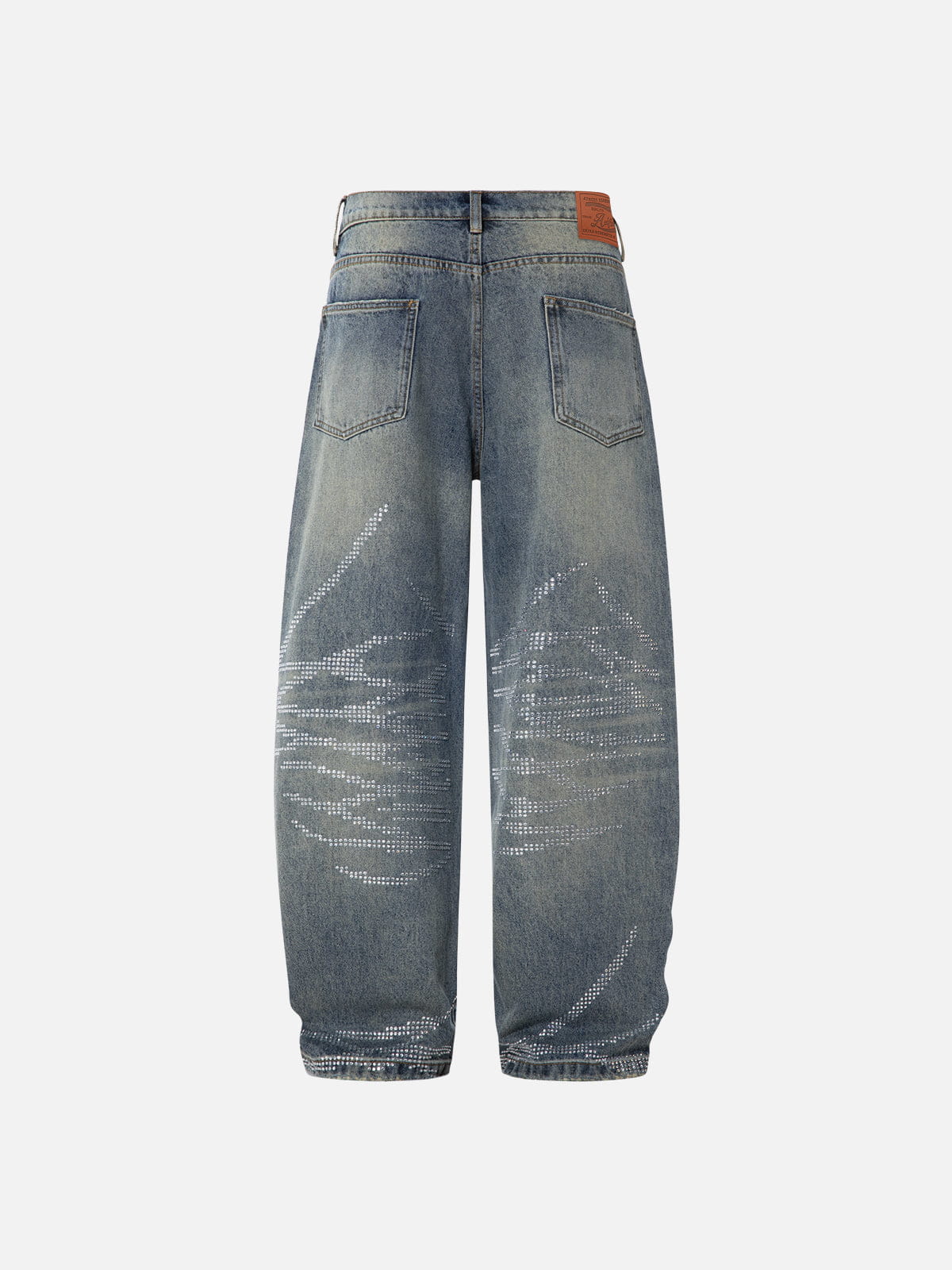 Aelfric Eden Rhinestone Baggy Jeans