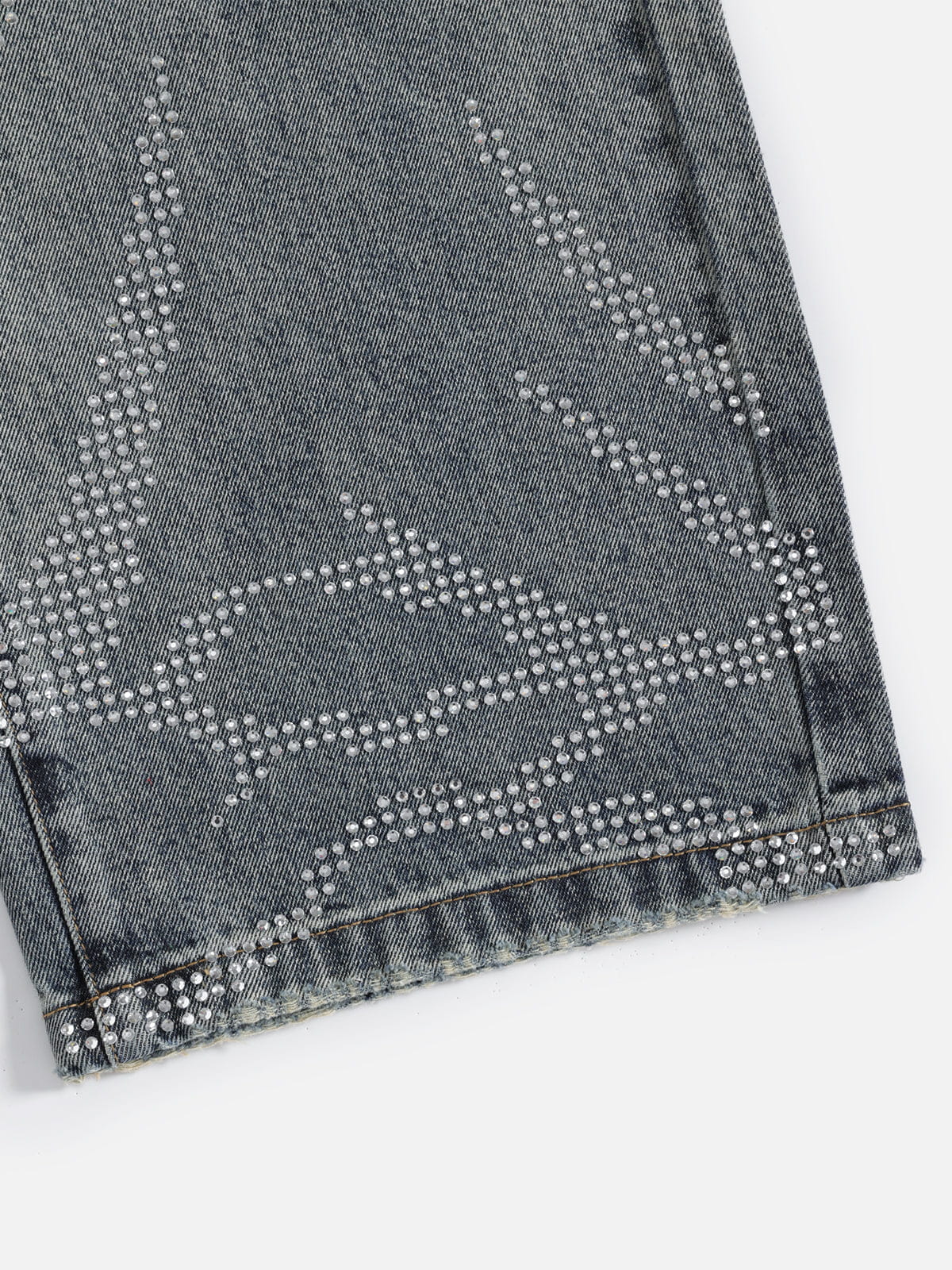 Aelfric Eden Rhinestone Baggy Jeans
