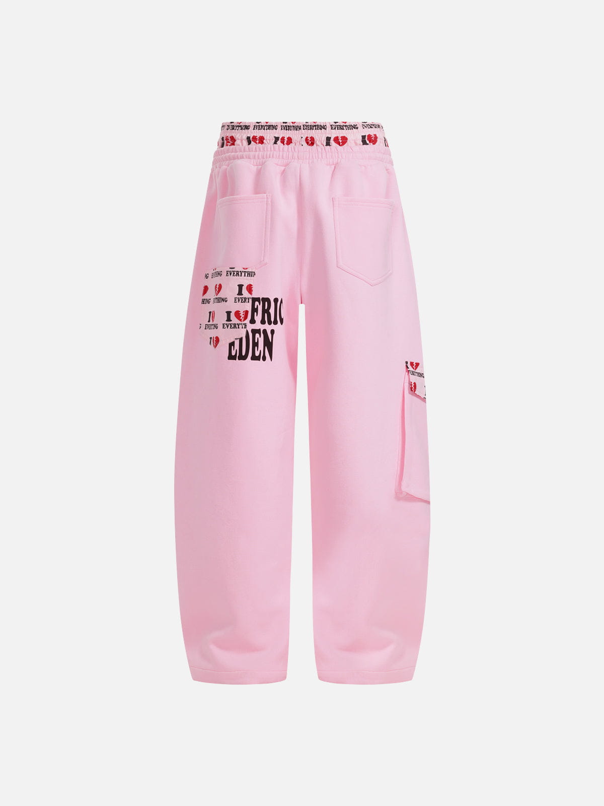 Aelfric Eden Heart Double Waist Baggy Sweatpants