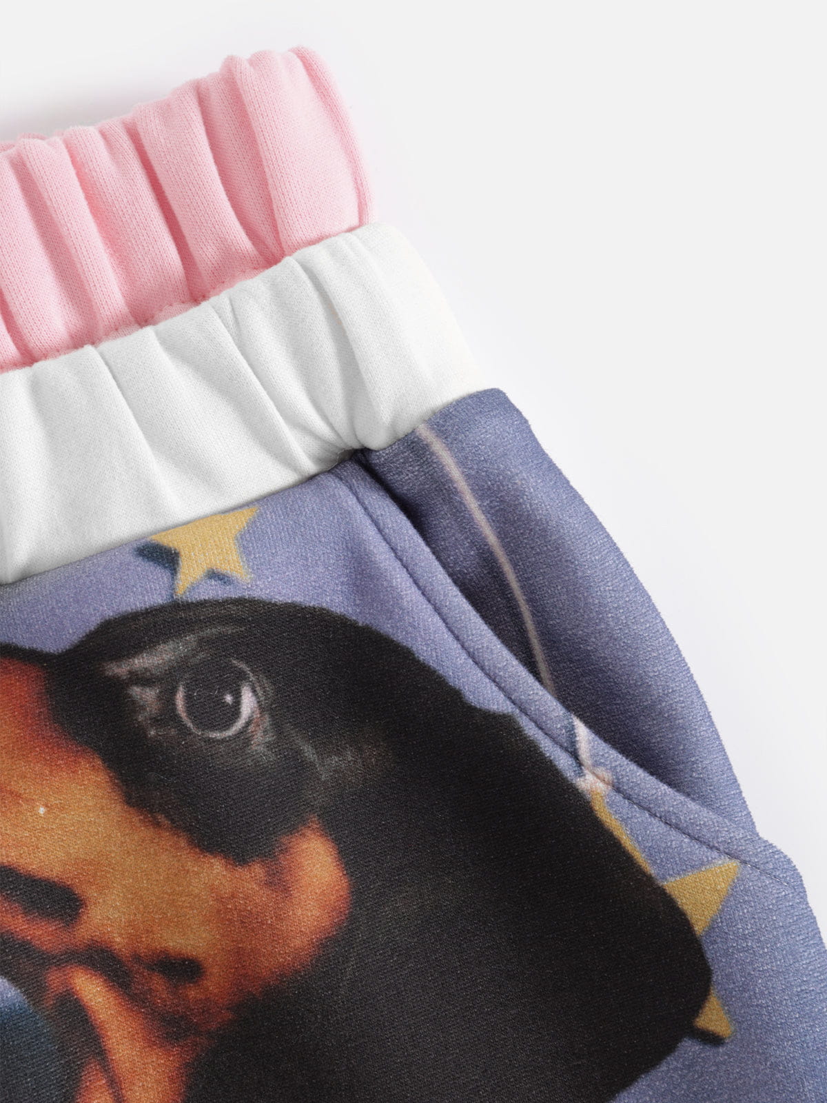 Aelfric Eden Dachshund Collage Double Waist Baggy Sweatpants