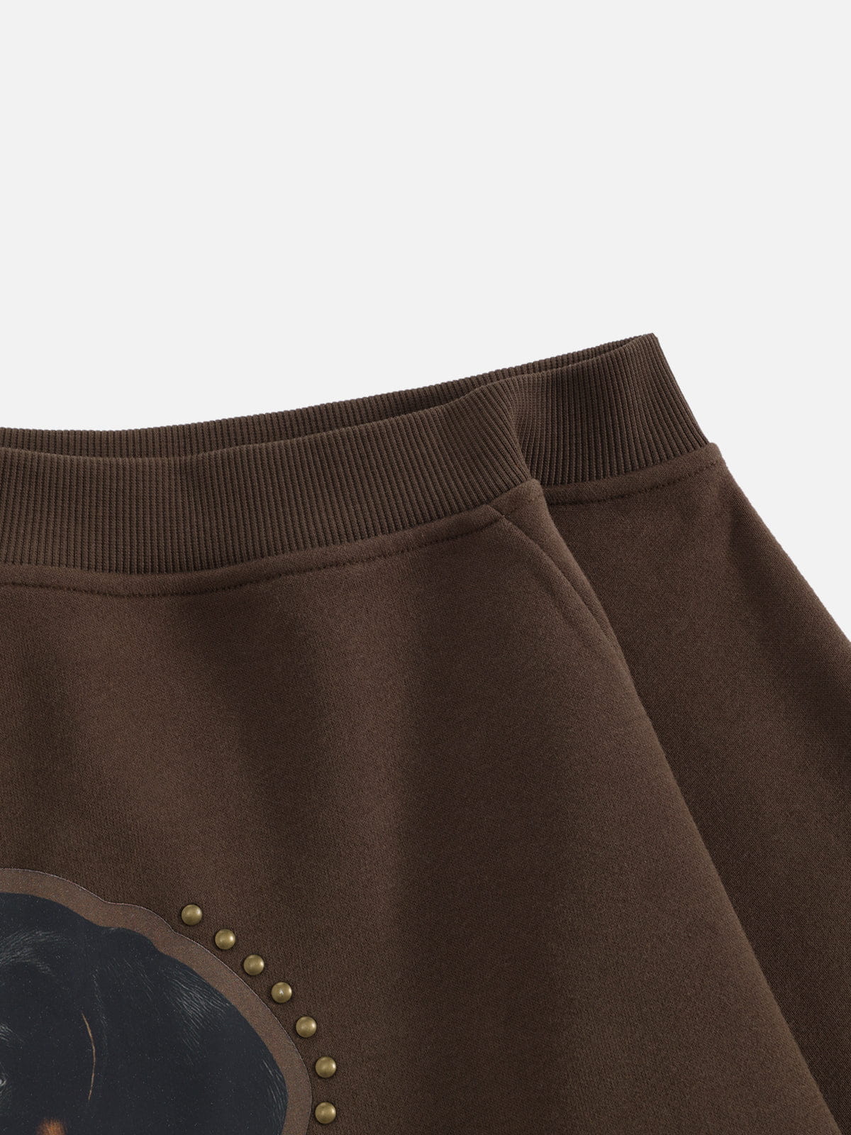 Aelfric Eden Dachshund Off-The-Shoulder Sweatshirt