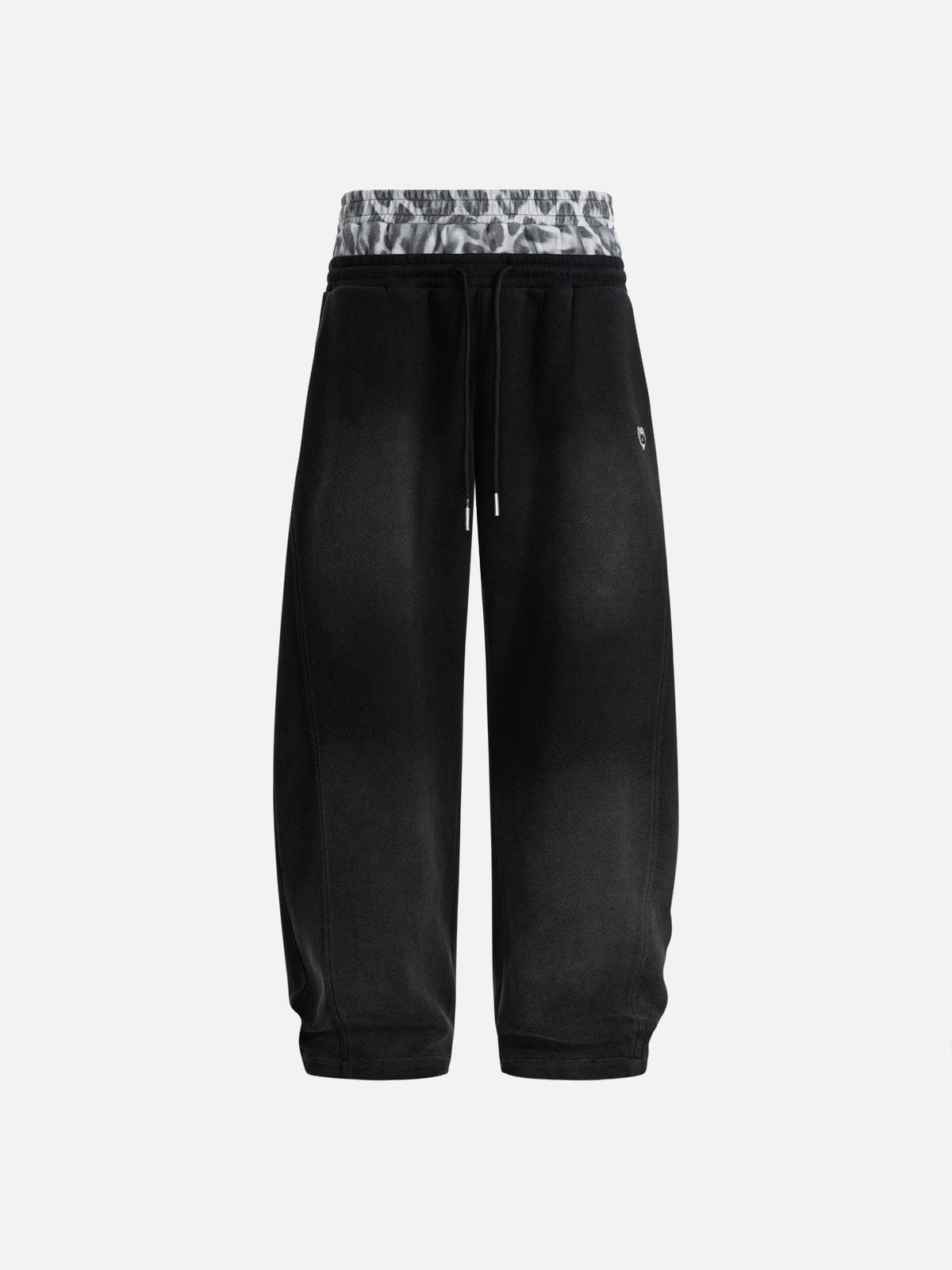 Aelfric Eden Leopard Double Waist Baggy Sweatpants